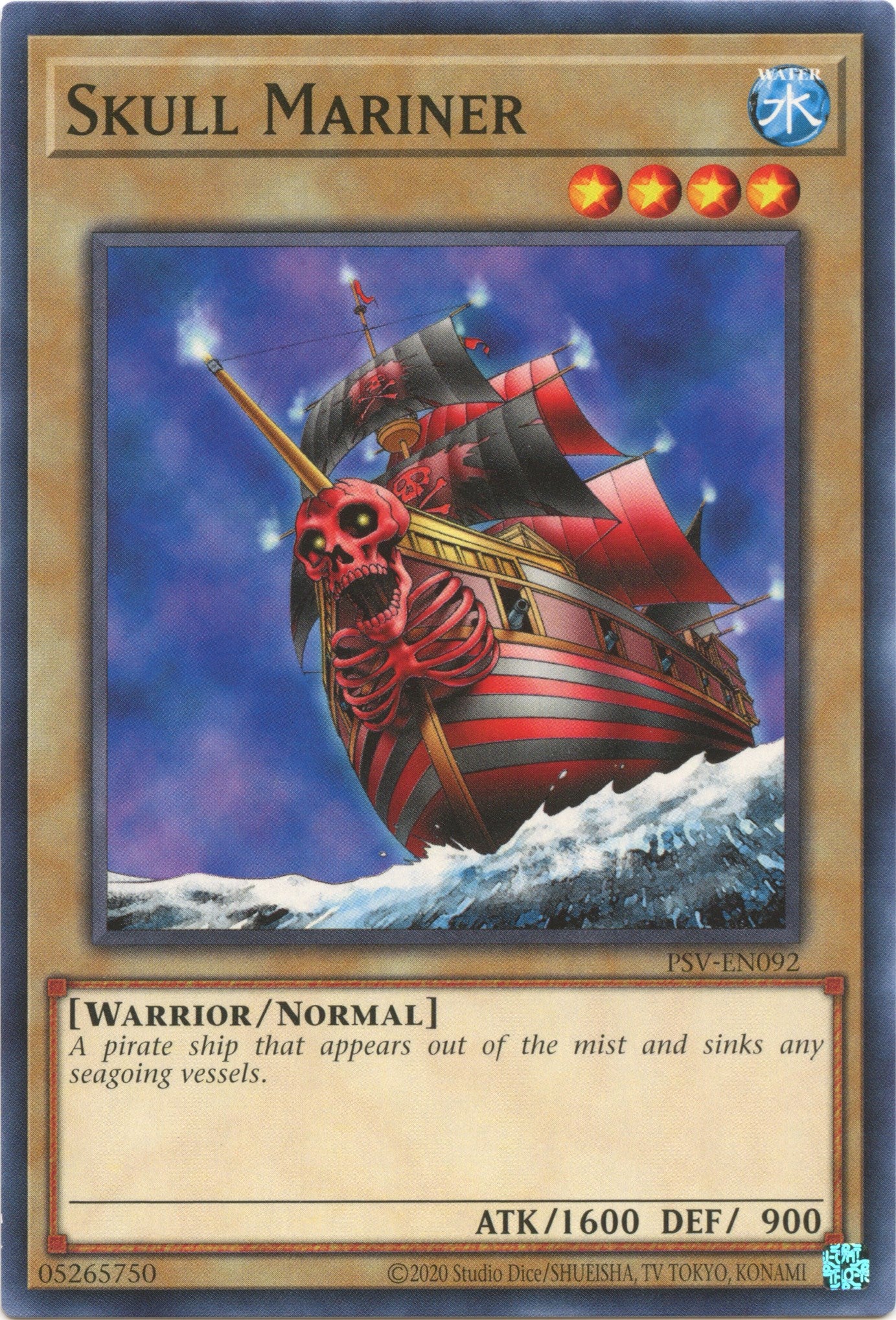Skull Mariner (25th Anniversary) [PSV-EN092] Common | Dragon's Lair Comics and Fantasy Houston TX