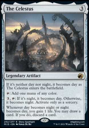 The Celestus (Promo Pack) [Innistrad: Midnight Hunt Promos] | Dragon's Lair Comics and Fantasy Houston TX