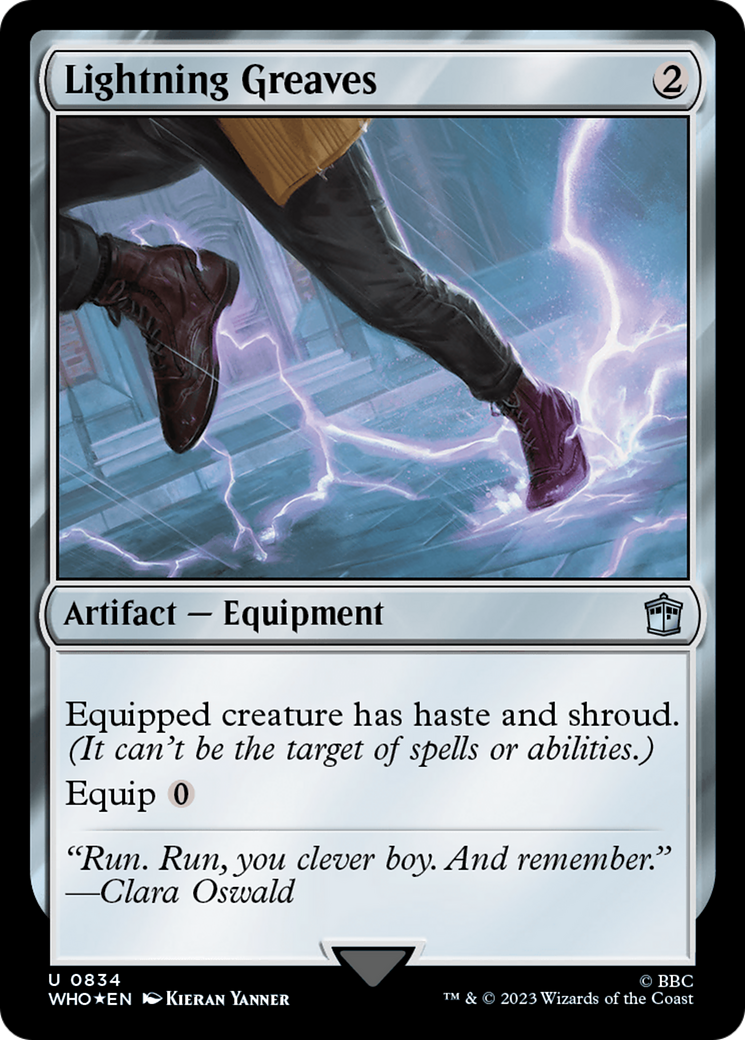 Lightning Greaves (Surge Foil) [Doctor Who] | Dragon's Lair Comics and Fantasy Houston TX