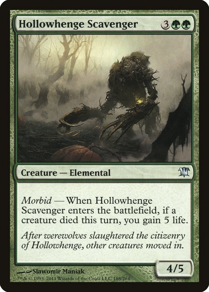 Hollowhenge Scavenger [Innistrad] | Dragon's Lair Comics and Fantasy Houston TX