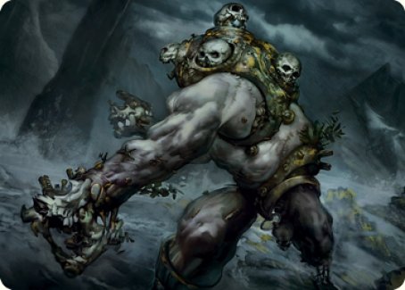 Skull Skaab Art Card [Innistrad: Crimson Vow Art Series] | Dragon's Lair Comics and Fantasy Houston TX