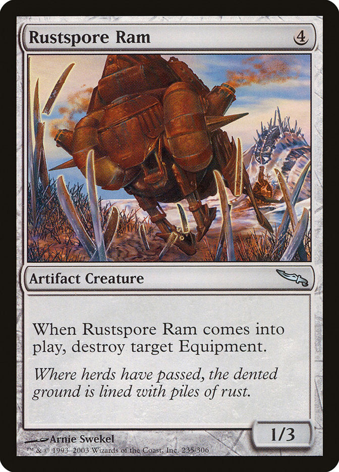 Rustspore Ram [Mirrodin] | Dragon's Lair Comics and Fantasy Houston TX