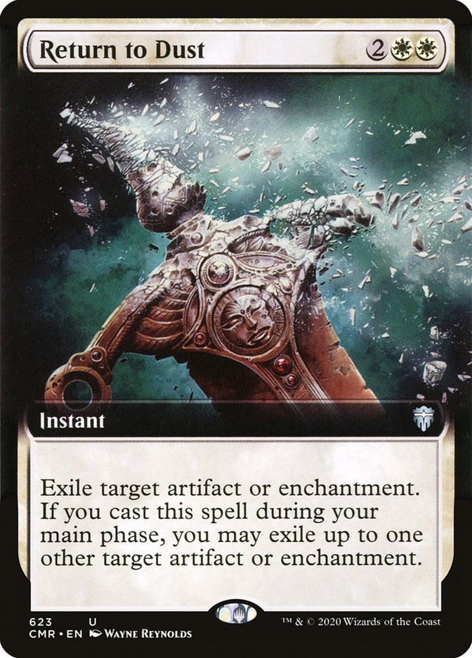 Return to Dust (Extended Art) [Commander Legends] | Dragon's Lair Comics and Fantasy Houston TX