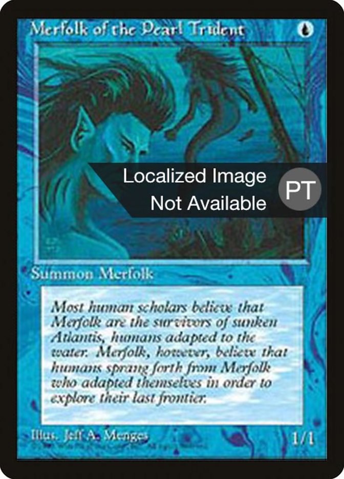 Merfolk of the Pearl Trident [Fourth Edition (Foreign Black Border)] | Dragon's Lair Comics and Fantasy Houston TX