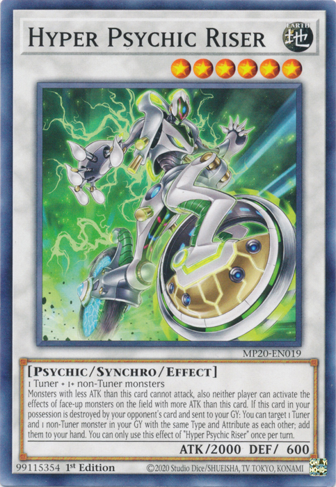 Hyper Psychic Riser [MP20-EN019] Common | Dragon's Lair Comics and Fantasy Houston TX