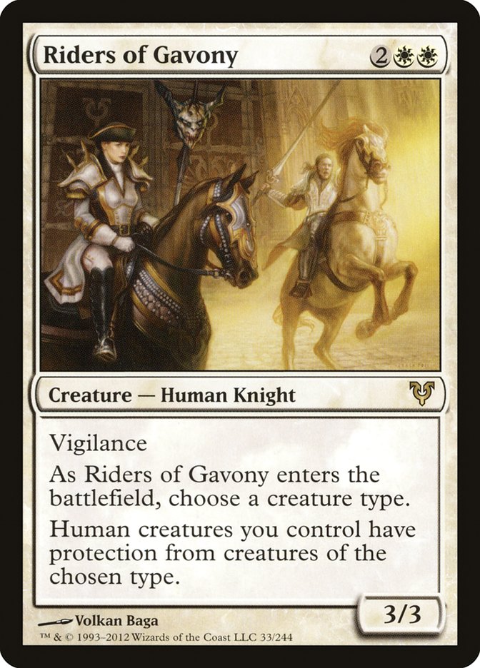 Riders of Gavony [Avacyn Restored] | Dragon's Lair Comics and Fantasy Houston TX