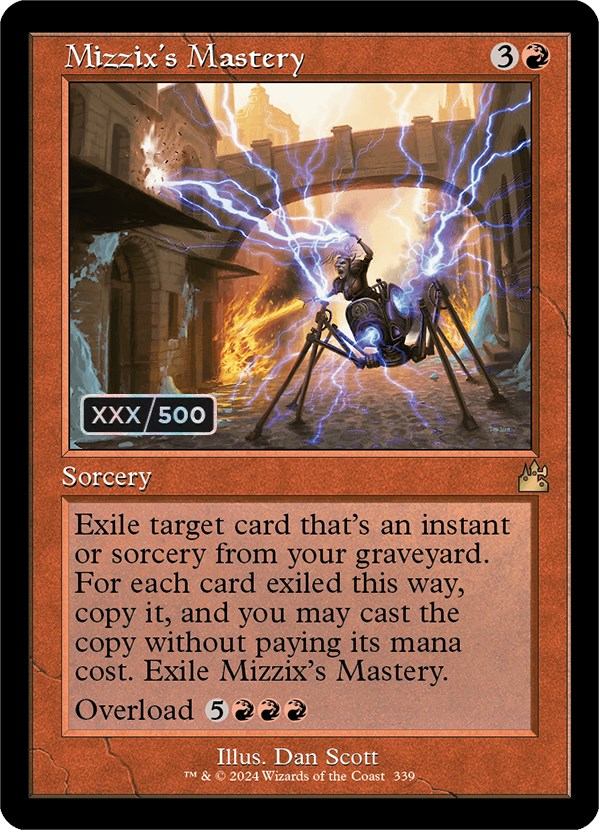 Mizzix's Mastery (Retro) (Serialized) [Ravnica Remastered] | Dragon's Lair Comics and Fantasy Houston TX