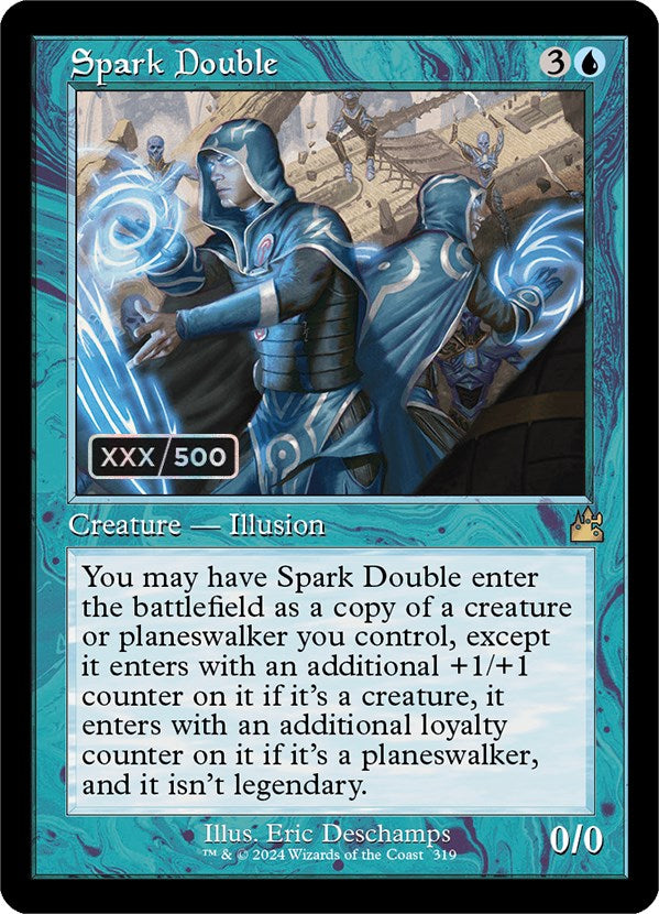 Spark Double (Retro) (Serialized) [Ravnica Remastered] | Dragon's Lair Comics and Fantasy Houston TX