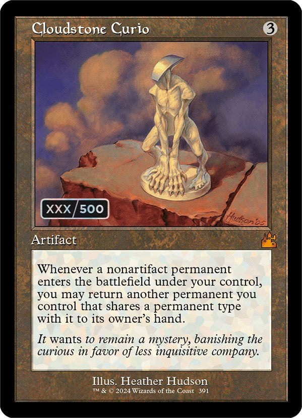 Cloudstone Curio (Retro) (Serialized) [Ravnica Remastered] | Dragon's Lair Comics and Fantasy Houston TX