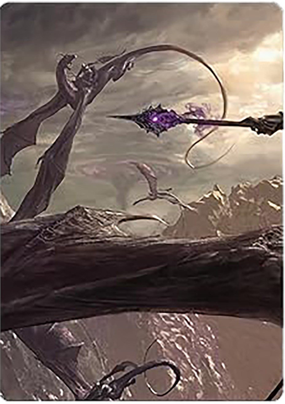 Nazgul Battle-Mace Art Card [The Lord of the Rings: Tales of Middle-earth Art Series] | Dragon's Lair Comics and Fantasy Houston TX