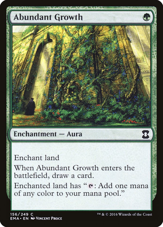 Abundant Growth [Eternal Masters] | Dragon's Lair Comics and Fantasy Houston TX