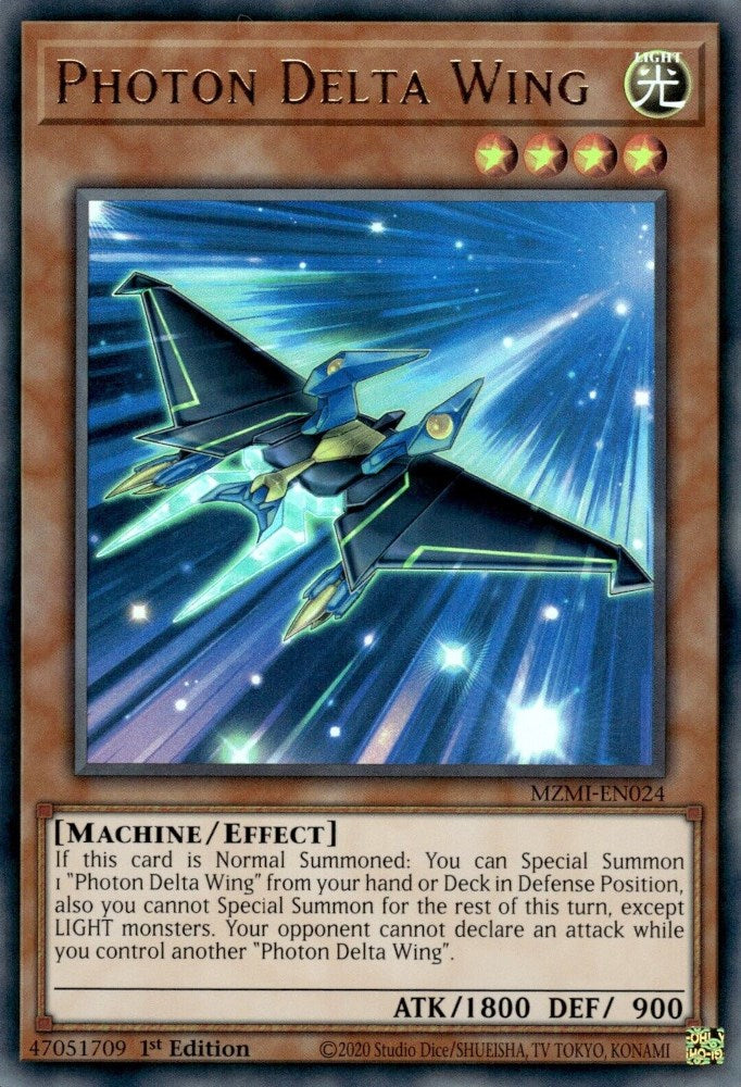 Photon Delta Wing [MZMI-EN024] Ultra Rare | Dragon's Lair Comics and Fantasy Houston TX