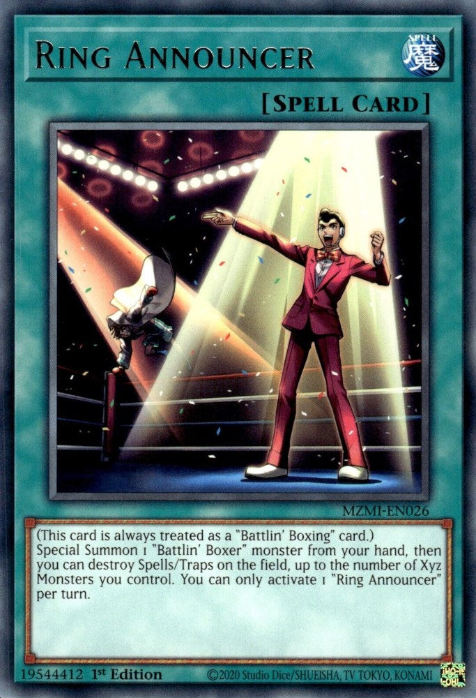Ring Announcer [MZMI-EN026] Rare | Dragon's Lair Comics and Fantasy Houston TX