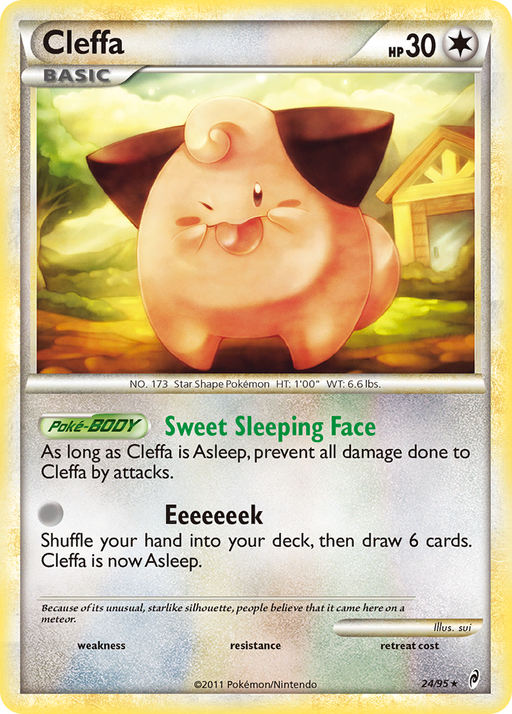 Cleffa (24/95) [HeartGold & SoulSilver: Call of Legends] | Dragon's Lair Comics and Fantasy Houston TX