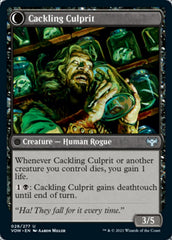 Panicked Bystander // Cackling Culprit [Innistrad: Crimson Vow] | Dragon's Lair Comics and Fantasy Houston TX