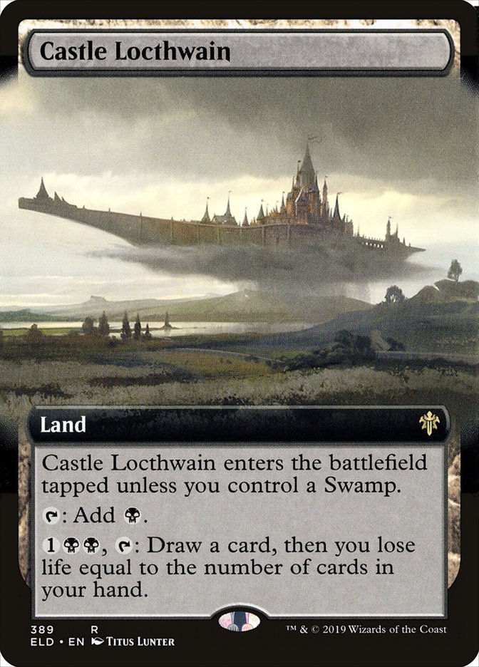 Castle Locthwain (Extended Art) [Throne of Eldraine] | Dragon's Lair Comics and Fantasy Houston TX