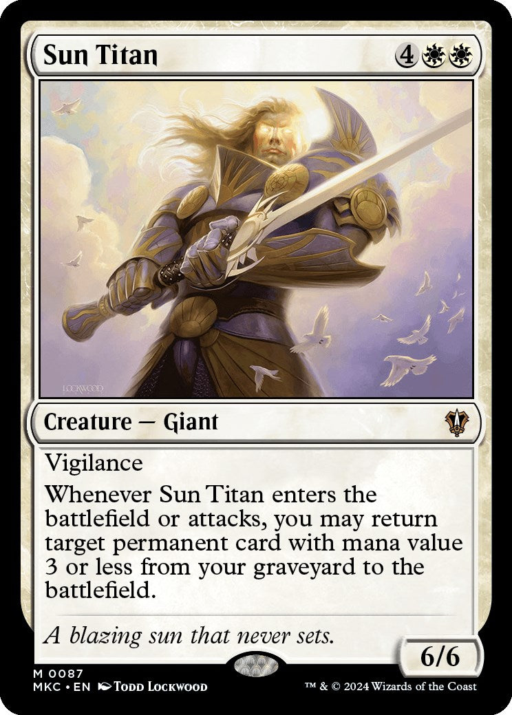 Sun Titan [Murders at Karlov Manor Commander] | Dragon's Lair Comics and Fantasy Houston TX