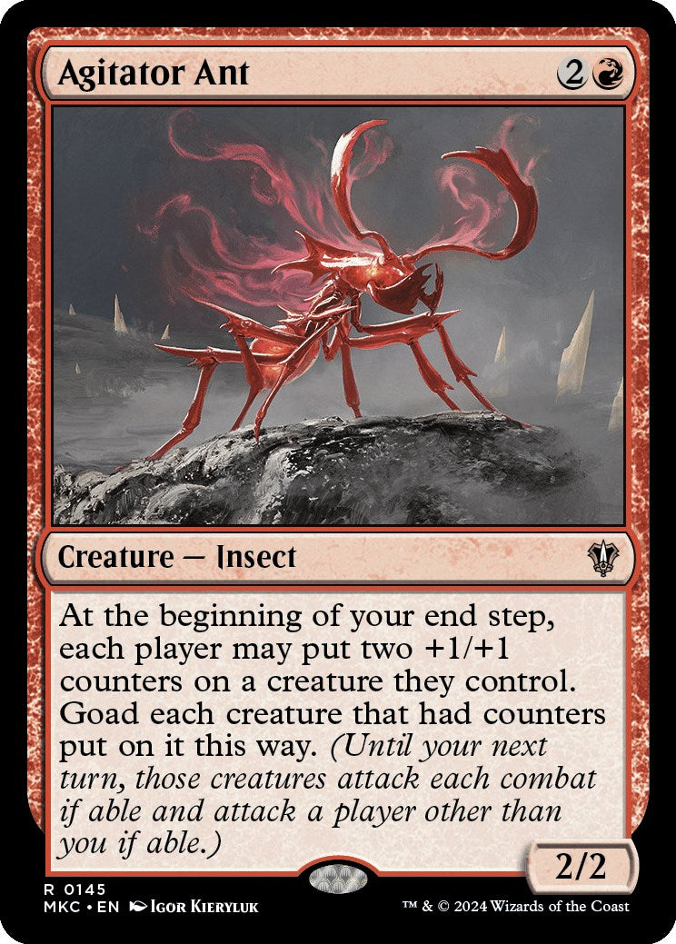 Agitator Ant [Murders at Karlov Manor Commander] | Dragon's Lair Comics and Fantasy Houston TX