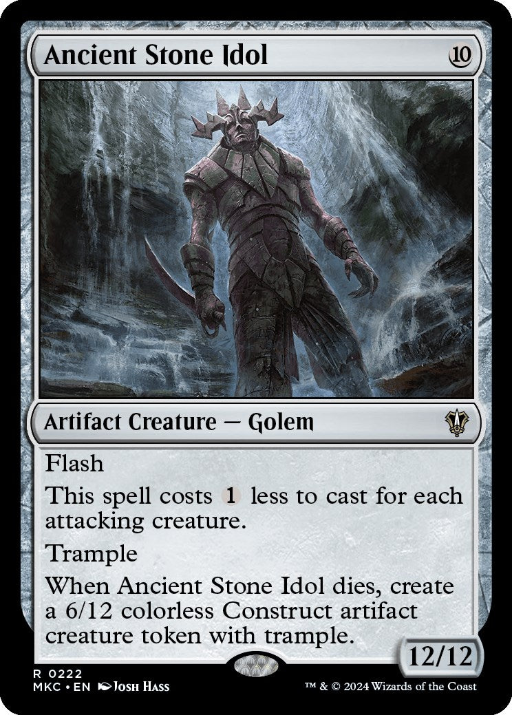 Ancient Stone Idol [Murders at Karlov Manor Commander] | Dragon's Lair Comics and Fantasy Houston TX