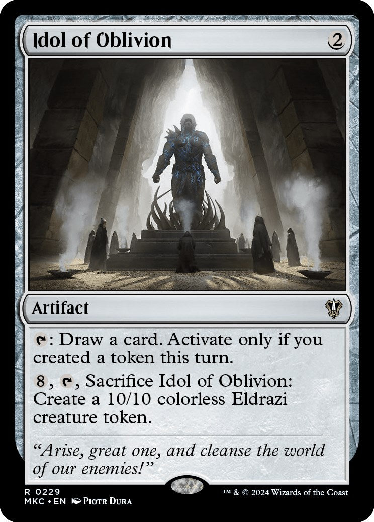 Idol of Oblivion [Murders at Karlov Manor Commander] | Odin's Place