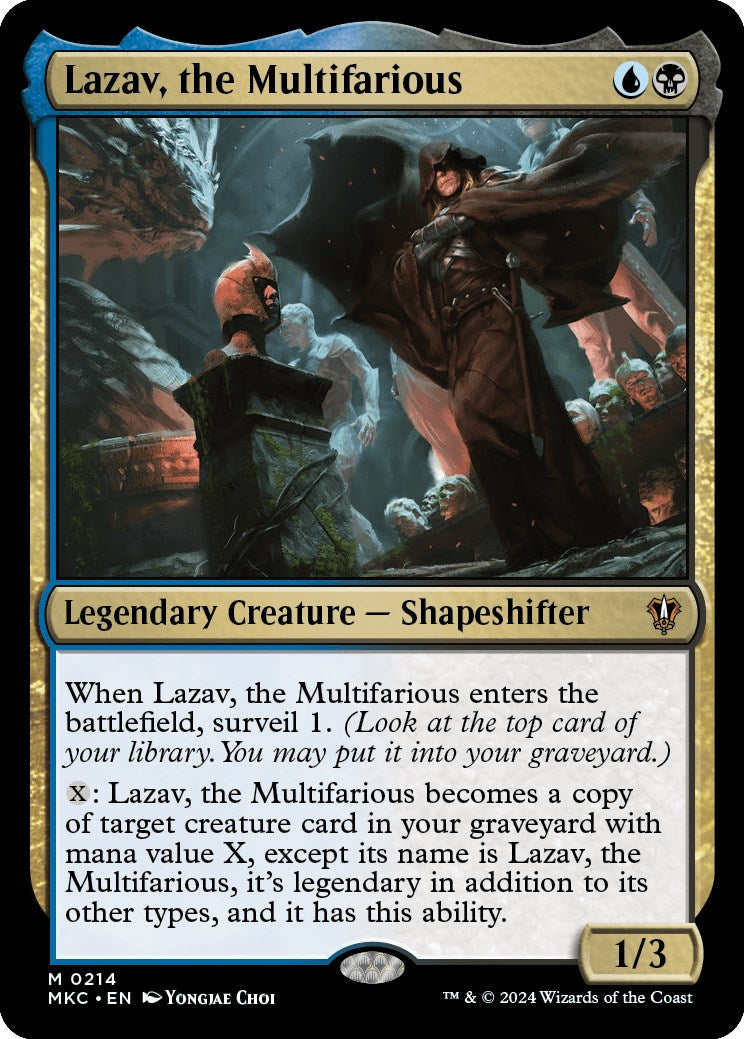 Lazav, the Multifarious [Murders at Karlov Manor Commander] | Dragon's Lair Comics and Fantasy Houston TX