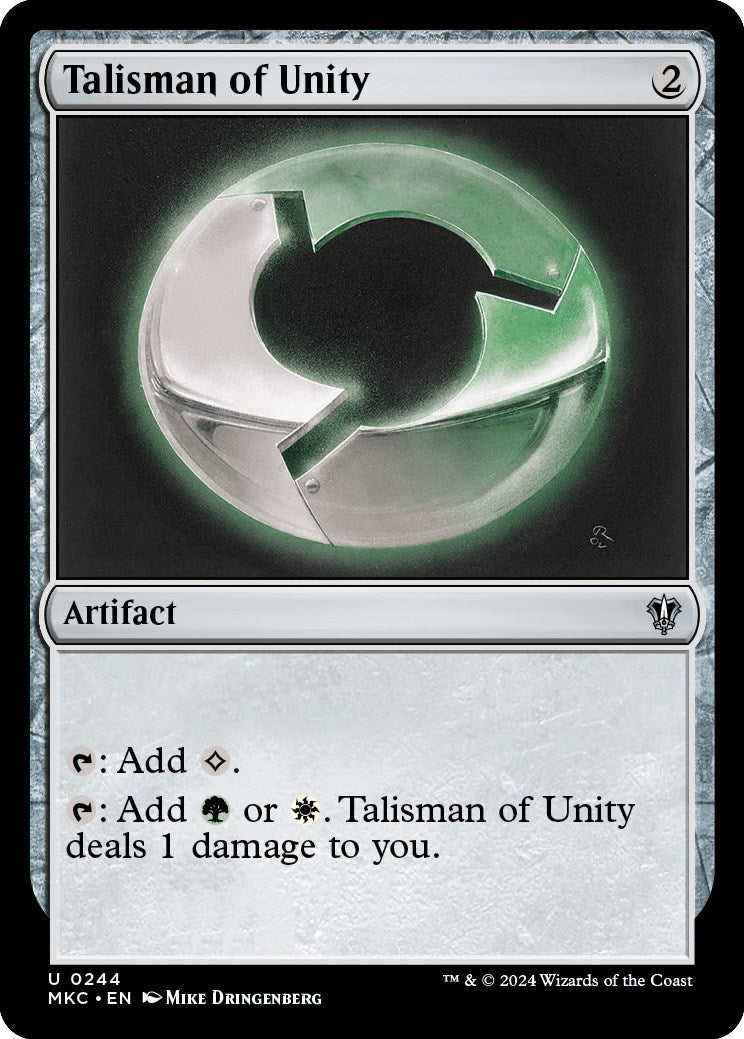 Talisman of Unity [Murders at Karlov Manor Commander] | Dragon's Lair Comics and Fantasy Houston TX