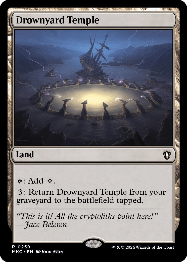 Drownyard Temple [Murders at Karlov Manor Commander] | Dragon's Lair Comics and Fantasy Houston TX