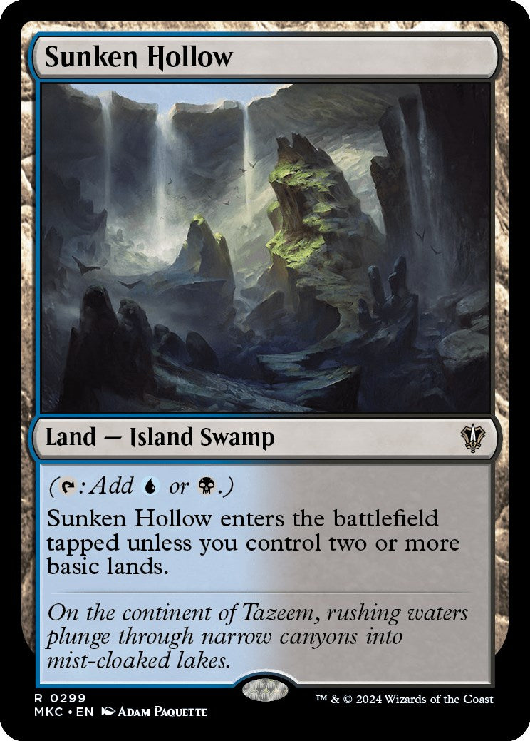 Sunken Hollow [Murders at Karlov Manor Commander] | Dragon's Lair Comics and Fantasy Houston TX