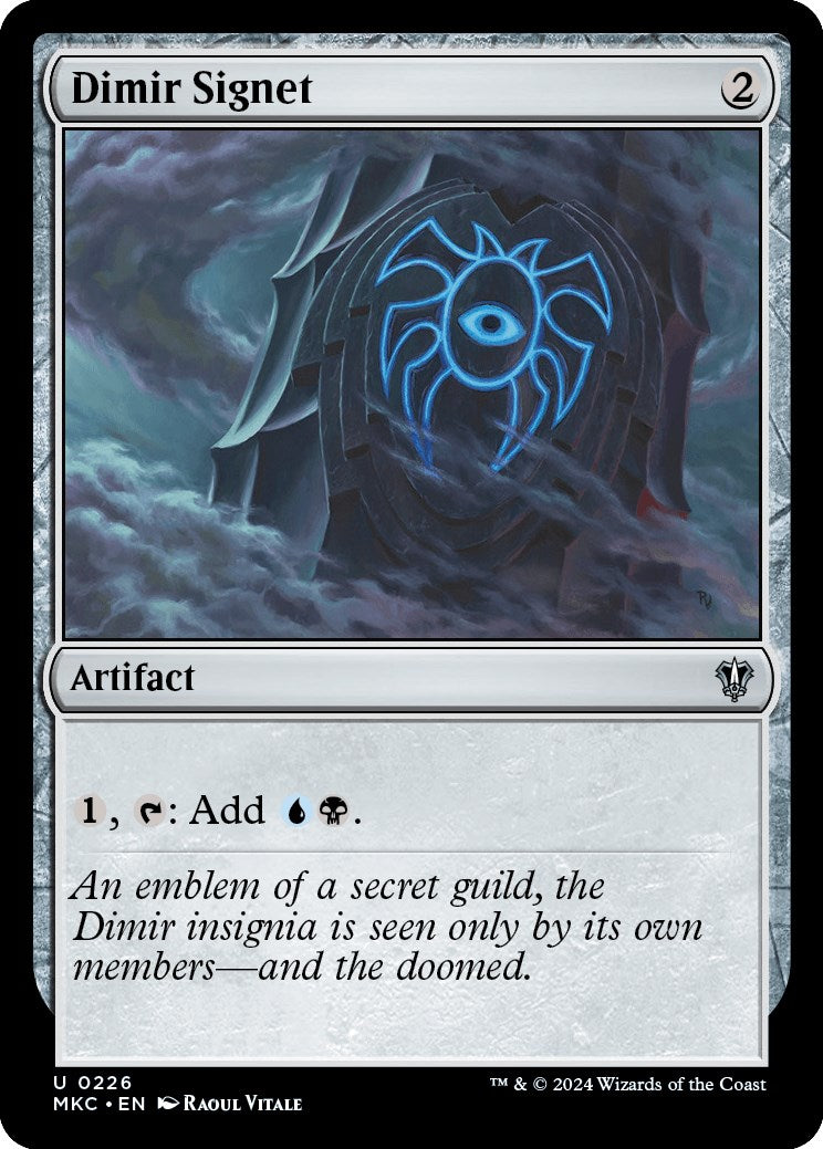 Dimir Signet [Murders at Karlov Manor Commander] | Dragon's Lair Comics and Fantasy Houston TX