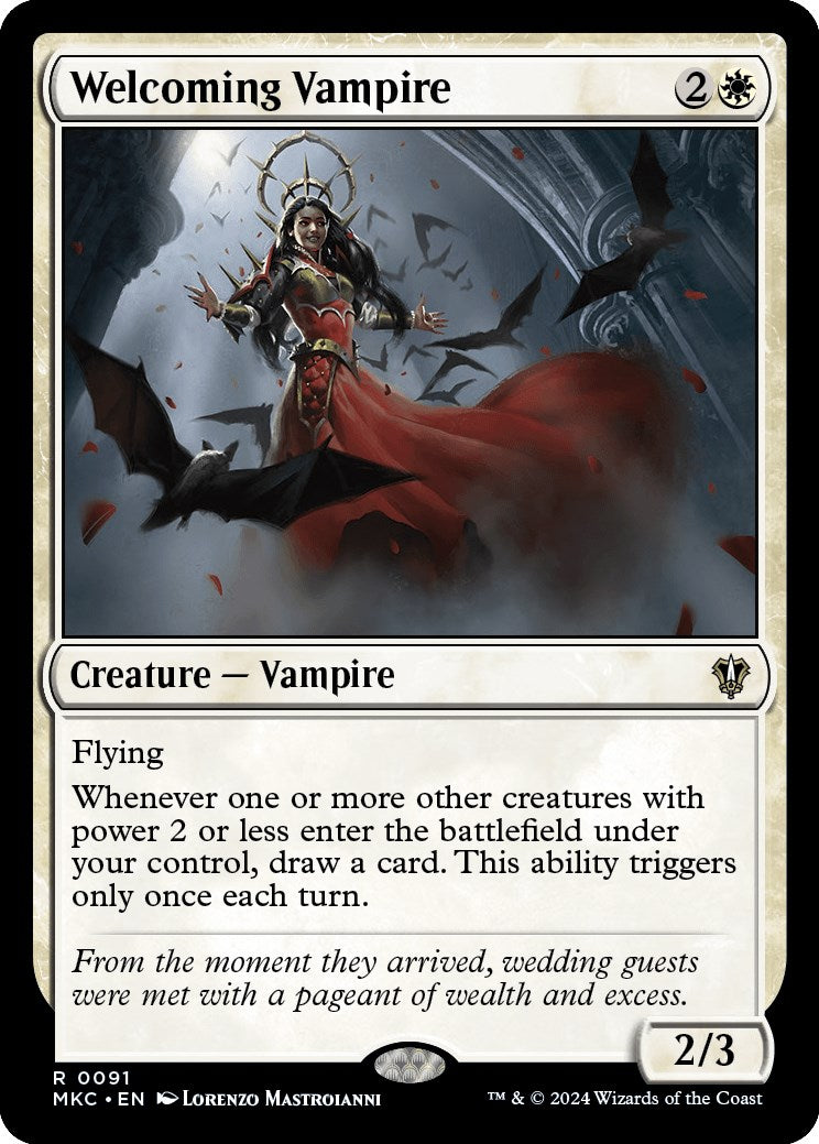Welcoming Vampire [Murders at Karlov Manor Commander] | Dragon's Lair Comics and Fantasy Houston TX