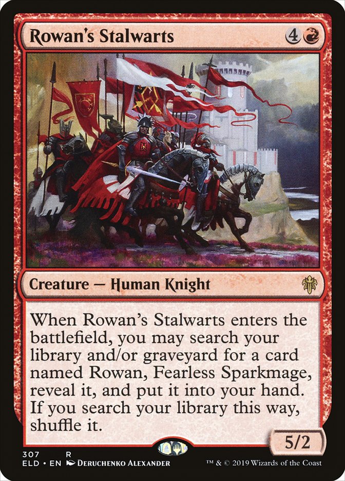 Rowan's Stalwarts [Throne of Eldraine] | Dragon's Lair Comics and Fantasy Houston TX