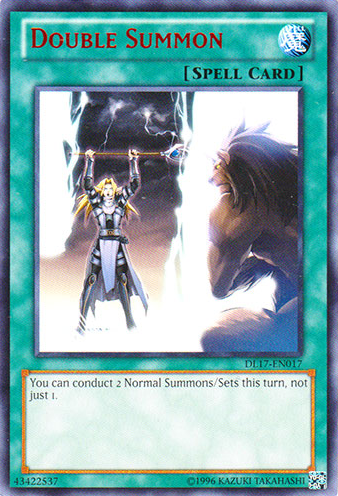 Double Summon (Red) [DL17-EN017] Rare | Dragon's Lair Comics and Fantasy Houston TX