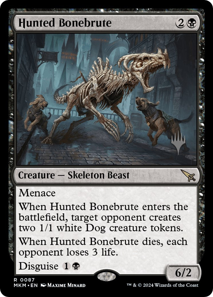 Hunted Bonebrute (Promo Pack) [Murders at Karlov Manor Promos] | Dragon's Lair Comics and Fantasy Houston TX