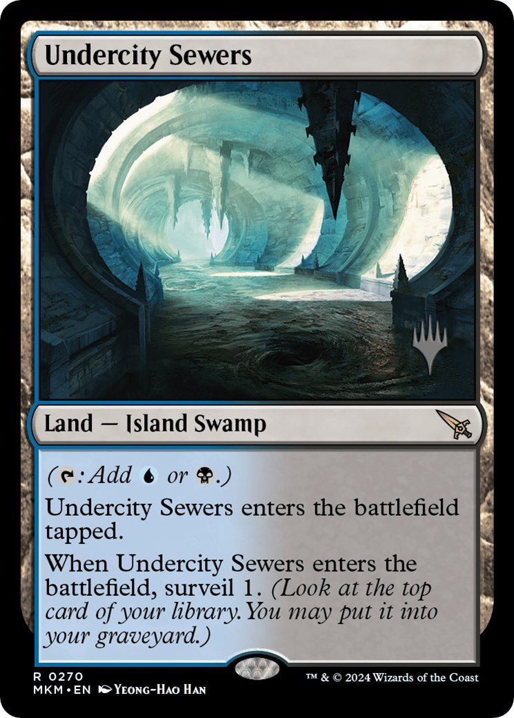 Undercity Sewers (Promo Pack) [Murders at Karlov Manor Promos] | Dragon's Lair Comics and Fantasy Houston TX