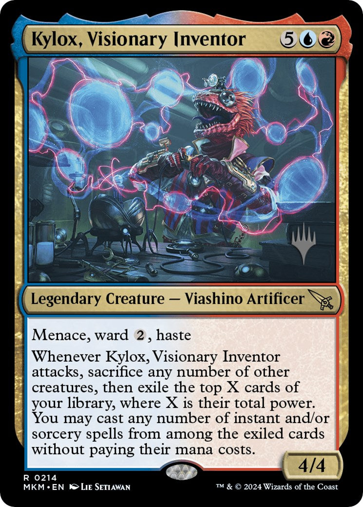 Kylox, Visionary Inventor (Promo Pack) [Murders at Karlov Manor Promos] | Dragon's Lair Comics and Fantasy Houston TX