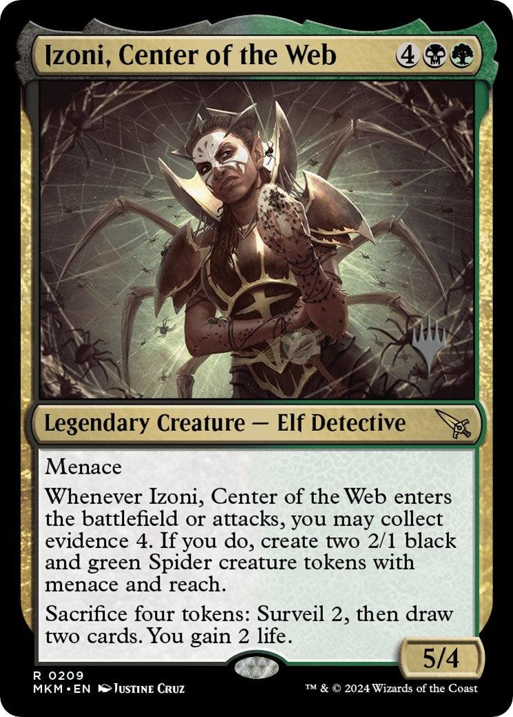 Izoni, Center of the Web (Promo Pack) [Murders at Karlov Manor Promos] | Dragon's Lair Comics and Fantasy Houston TX