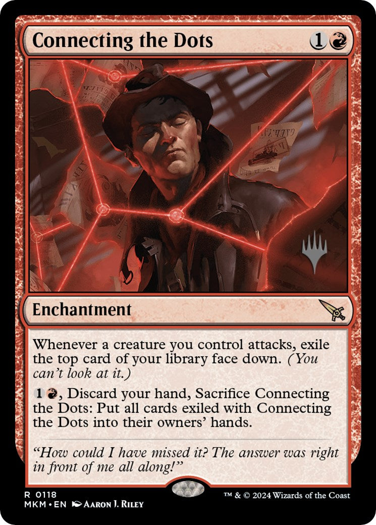 Connecting the Dots (Promo Pack) [Murders at Karlov Manor Promos] | Dragon's Lair Comics and Fantasy Houston TX