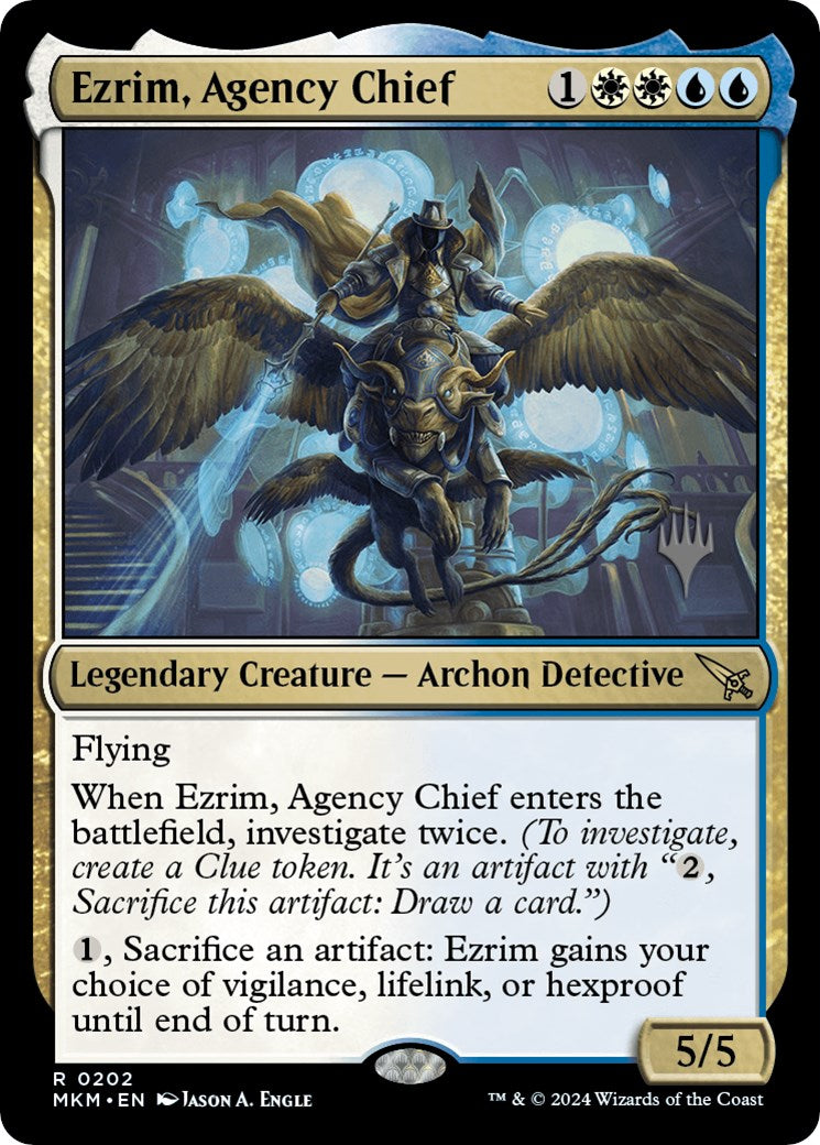 Ezrim, Agency Chief (Promo Pack) [Murders at Karlov Manor Promos] | Dragon's Lair Comics and Fantasy Houston TX
