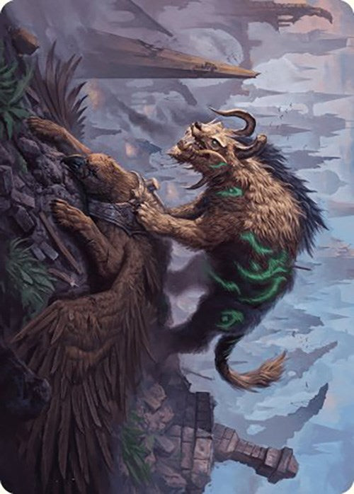 Axebane Ferox Art Card [Murders at Karlov Manor Art Series] | Dragon's Lair Comics and Fantasy Houston TX