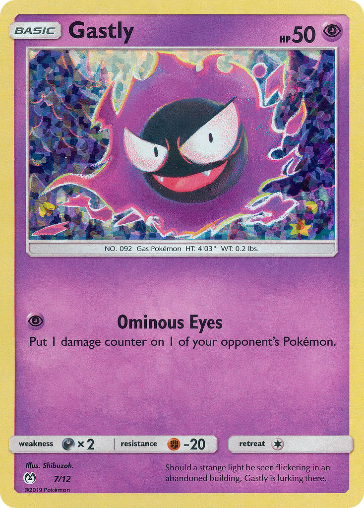 Gastly (7/12) [McDonald's Promos: 2019 Collection] | Dragon's Lair Comics and Fantasy Houston TX