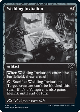 Wedding Invitation [Innistrad: Double Feature] | Dragon's Lair Comics and Fantasy Houston TX