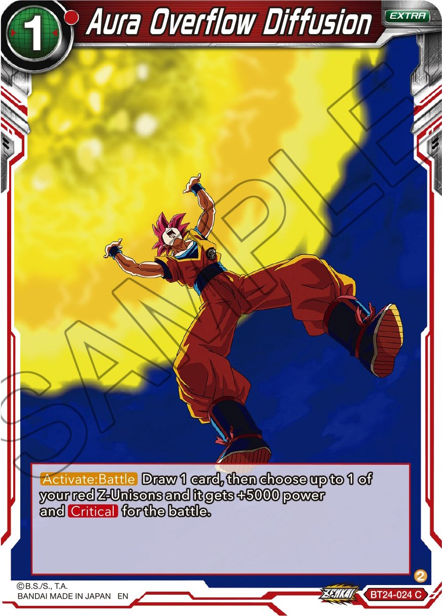 Aura Overflow Diffusion (BT24-024) [Beyond Generations] | Dragon's Lair Comics and Fantasy Houston TX