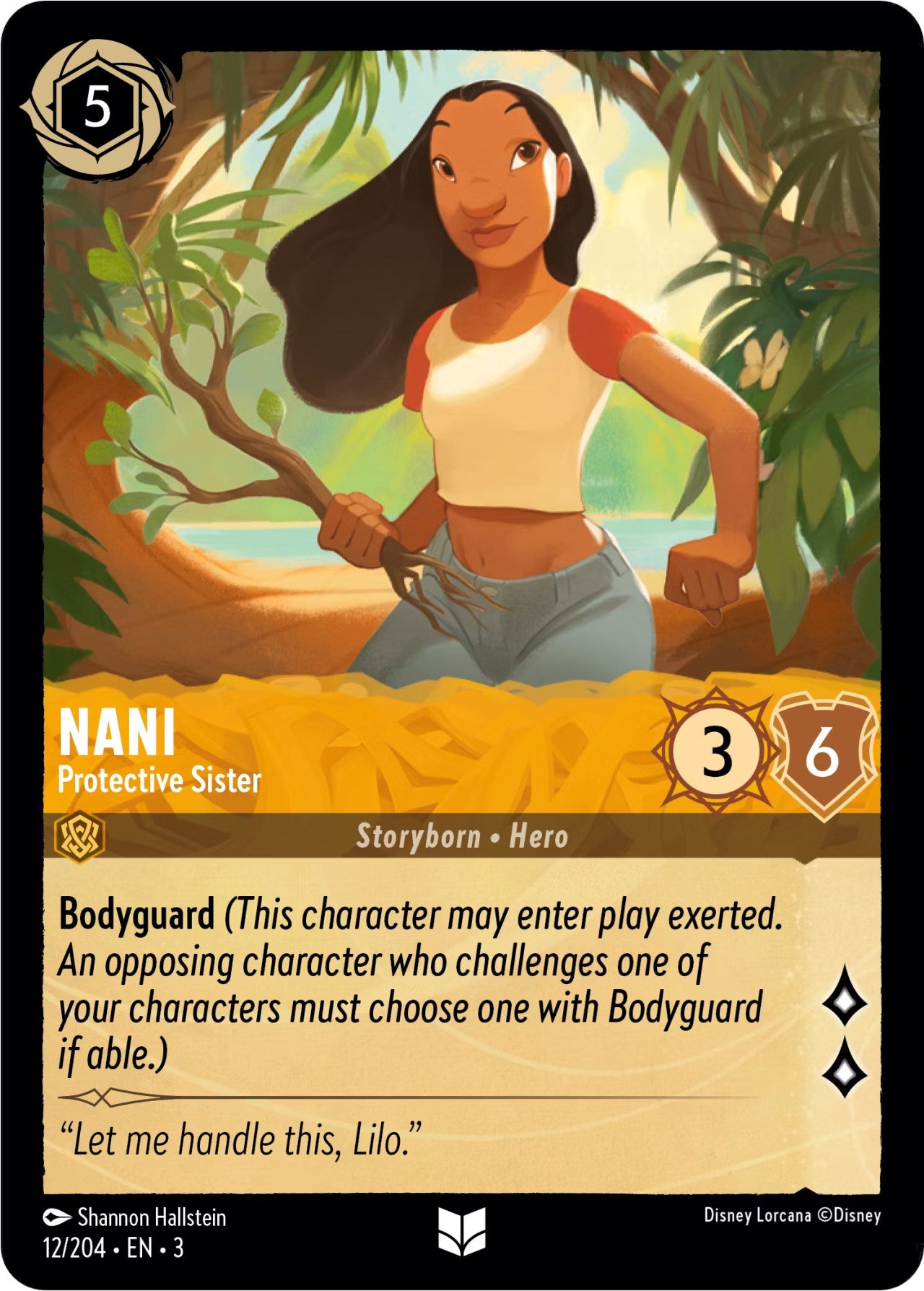Nani - Protective Sister (12/204) [Into the Inklands] | Odin's Place