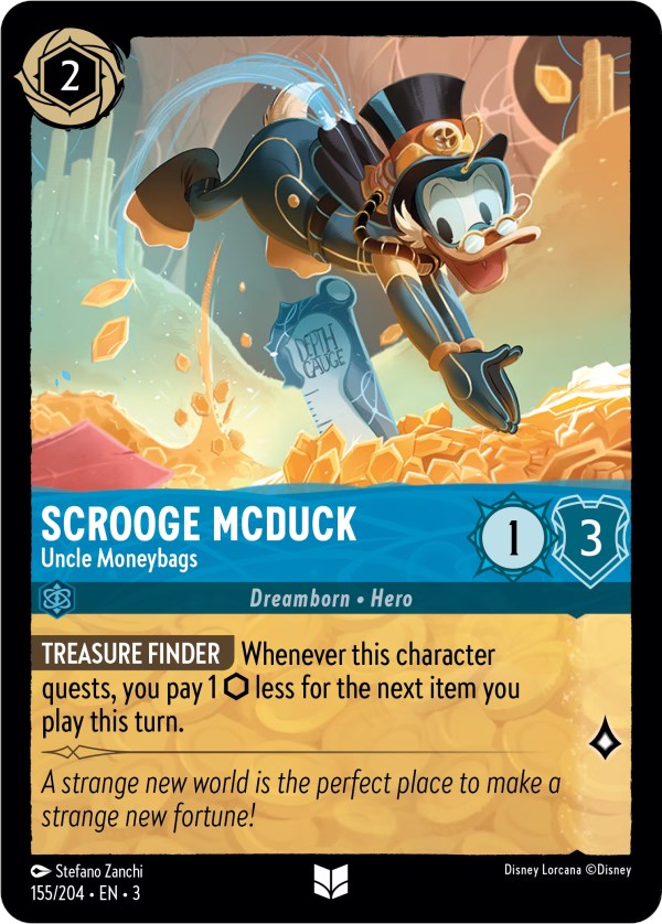 Scrooge McDuck - Uncle Moneybags (155/204) [Into the Inklands] | Odin's Place