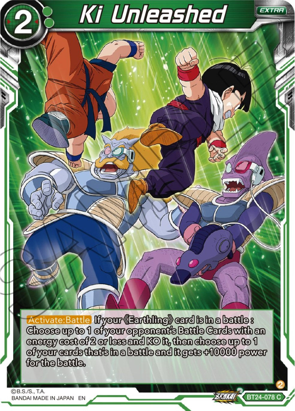 Ki Unleashed (BT24-078) [Beyond Generations] | Dragon's Lair Comics and Fantasy Houston TX