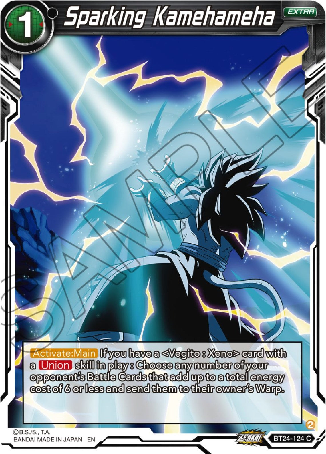 Sparking Kamehameha (BT24-124) [Beyond Generations] | Dragon's Lair Comics and Fantasy Houston TX