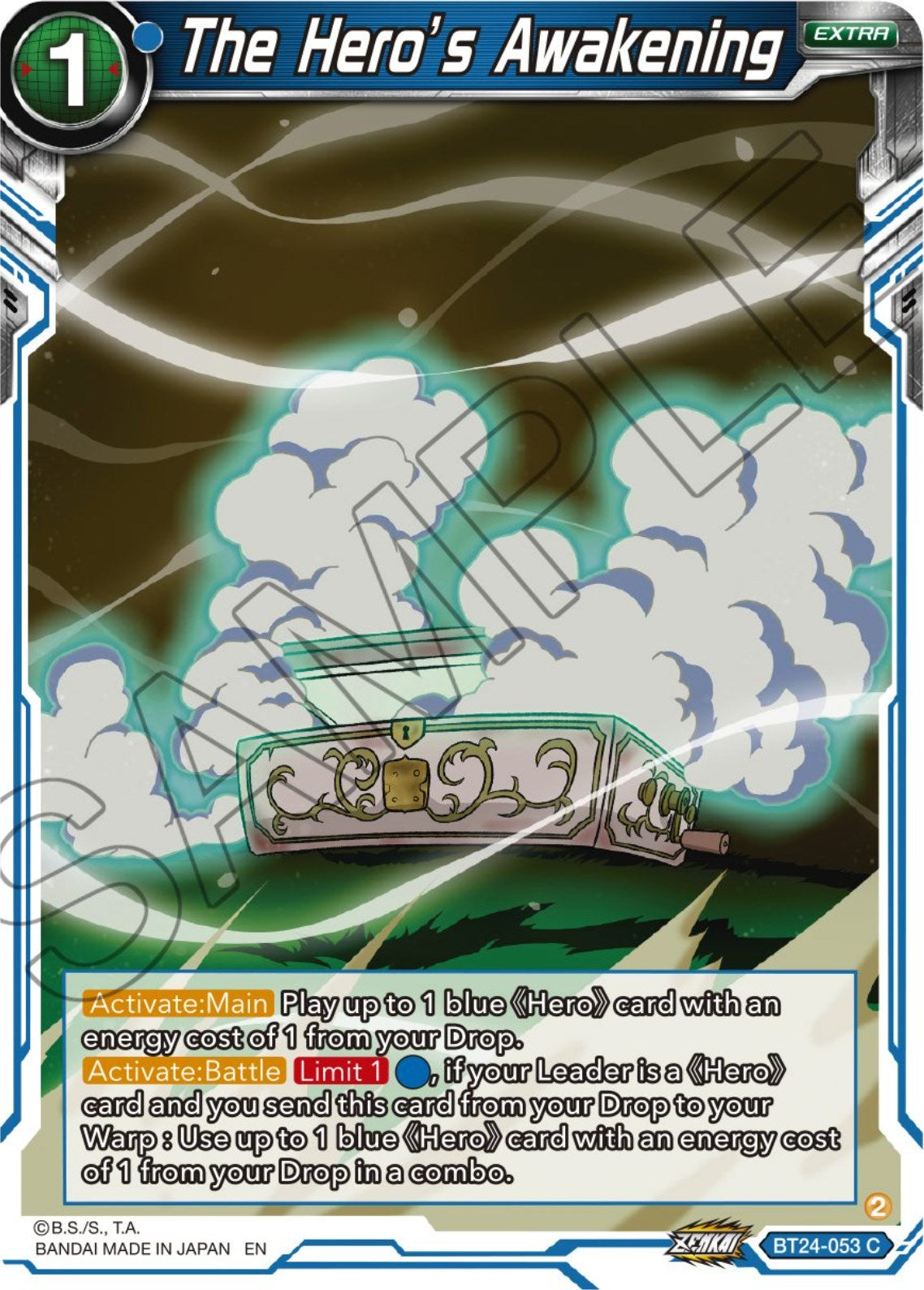 The Hero's Awakening (BT24-053) [Beyond Generations] | Dragon's Lair Comics and Fantasy Houston TX