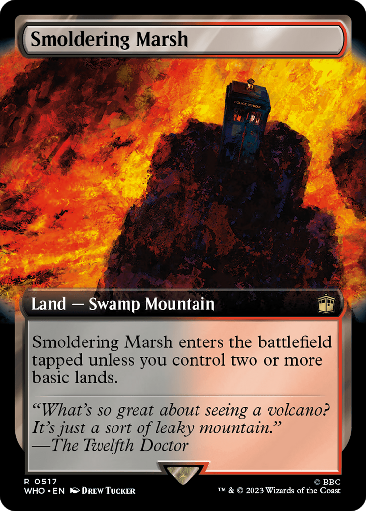 Smoldering Marsh (Extended Art) [Doctor Who] | Dragon's Lair Comics and Fantasy Houston TX