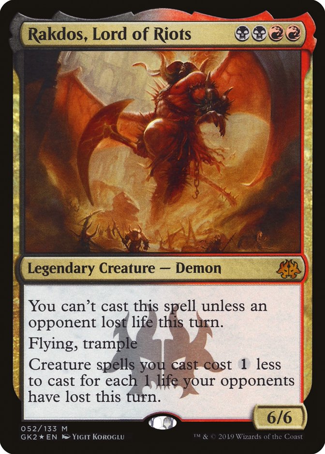 Rakdos, Lord of Riots [Ravnica Allegiance Guild Kit] | Dragon's Lair Comics and Fantasy Houston TX