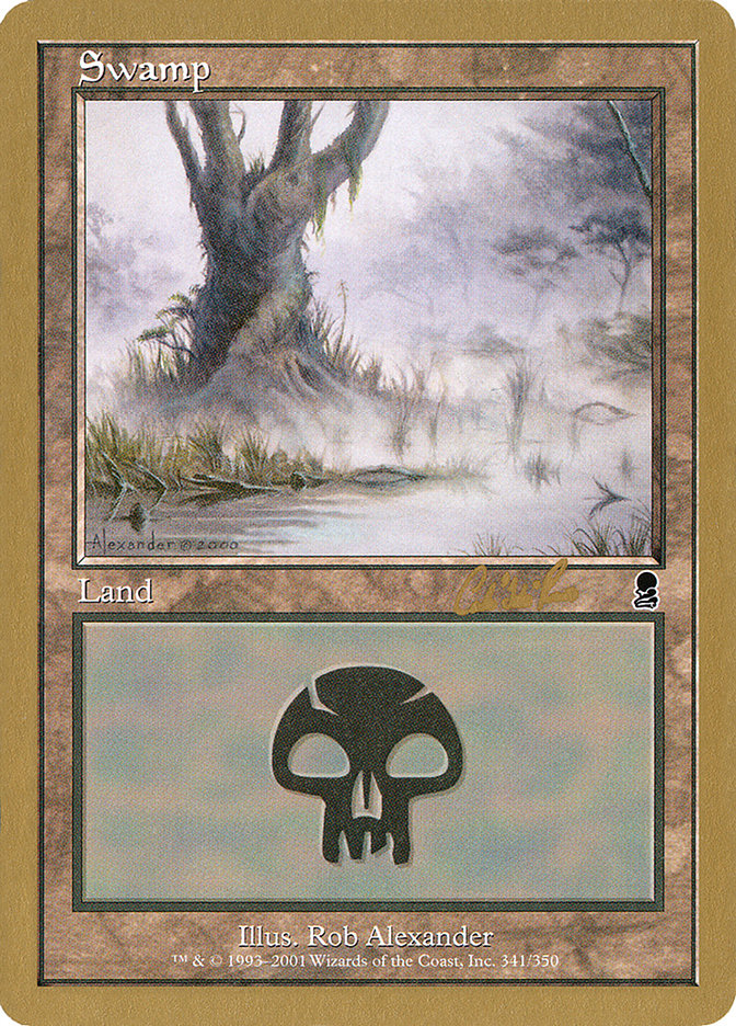 Swamp (cr341) (Carlos Romao) [World Championship Decks 2002] | Dragon's Lair Comics and Fantasy Houston TX